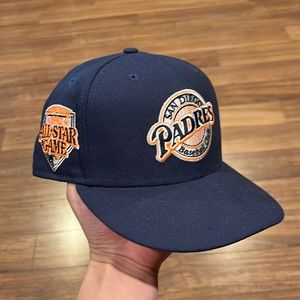 1982 San Diego Padres all start game fitted hat